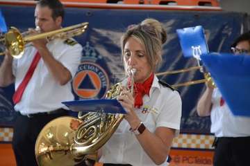 Concierto de la Banda Municipal de Telde en homenaje a Protección Civil/TA